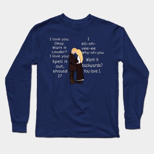 I ell-oh-vee-ee why-oh-you Long Sleeve T-Shirt